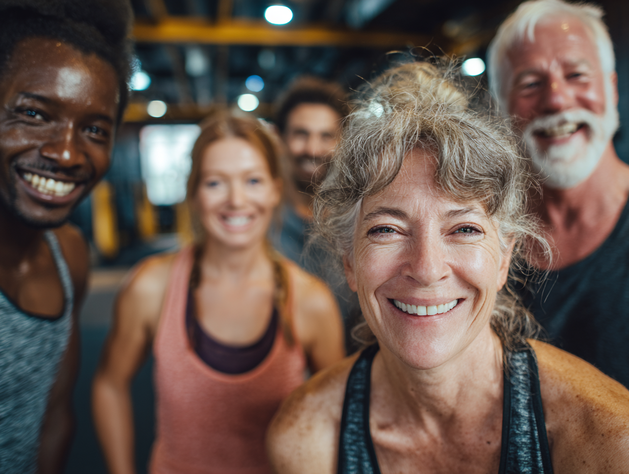 Тренер демонструє правильну техніку виконання вправ